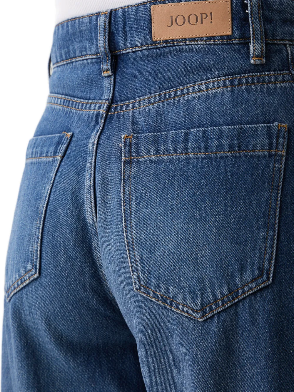 Joop! Jeans met wijde pijpen Blauw