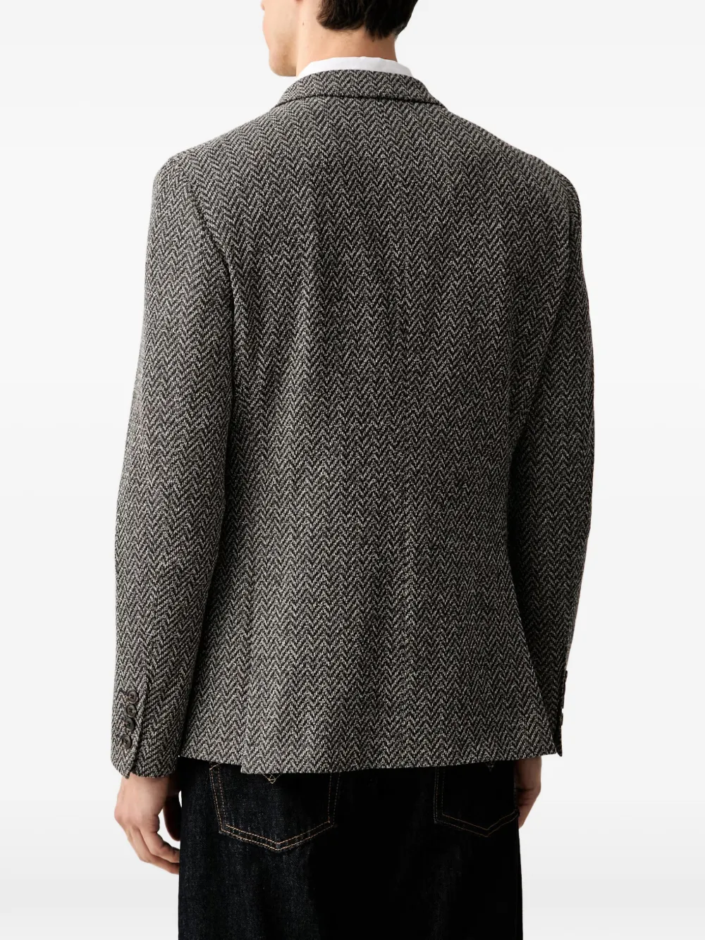 Joop! Blazer met dubbele rij knopen Grijs