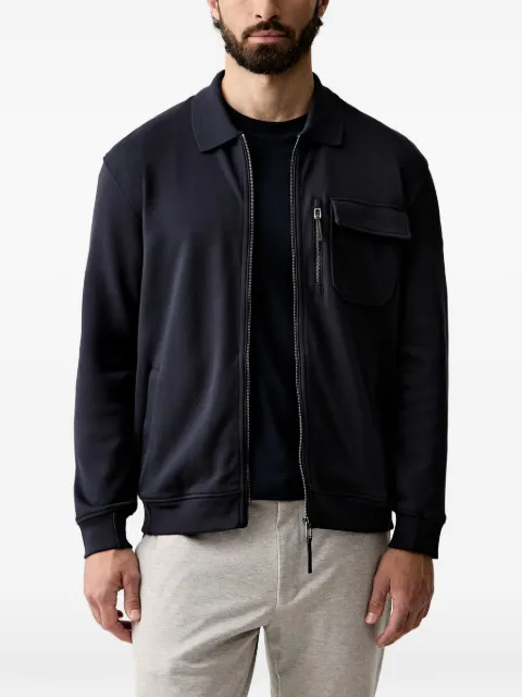 Joop! zip-up chest-pocket jacket