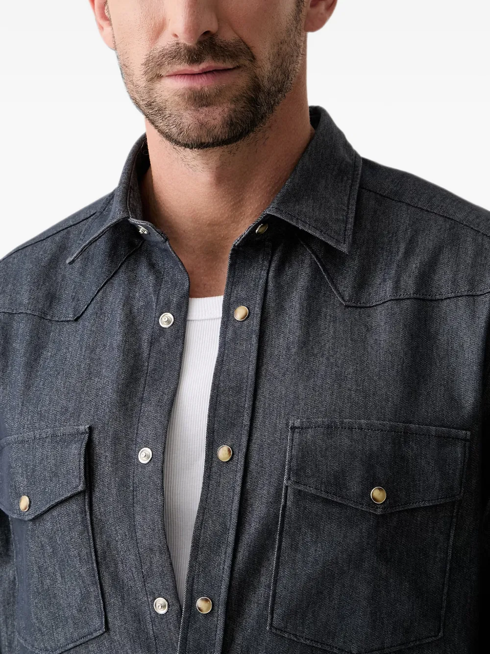 Joop! Denim overhemd Blauw