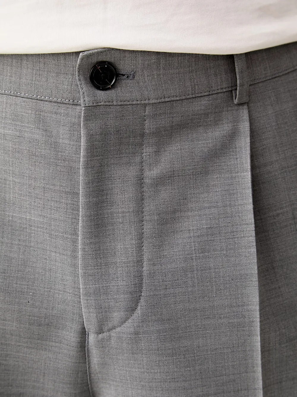 Joop! Geplooide pantalon Grijs