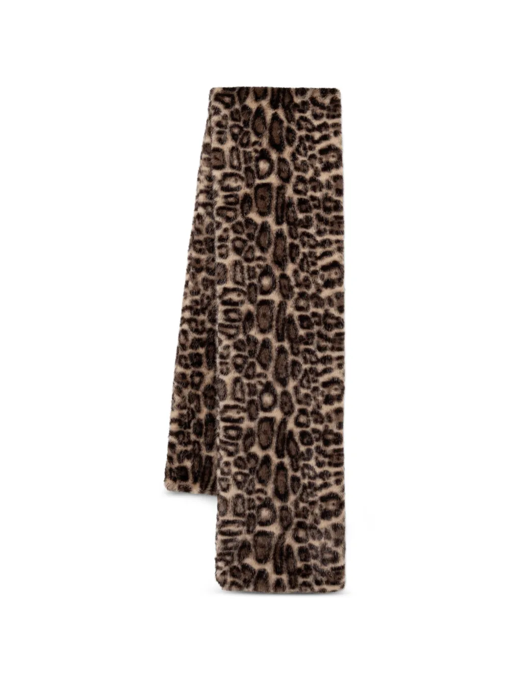 Joseph Ribkoff leopard-print scarf - Braun