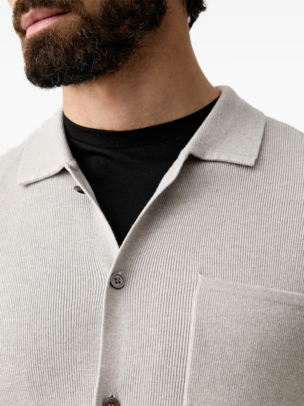 Joop! Vest met borstzak Grijs