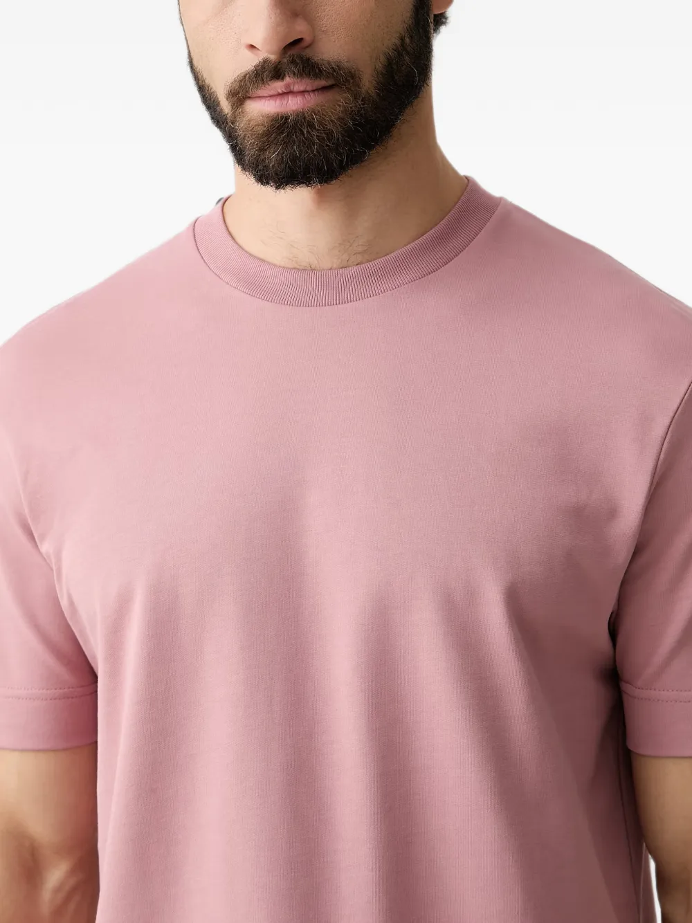 Joop! T-shirt met logo Roze