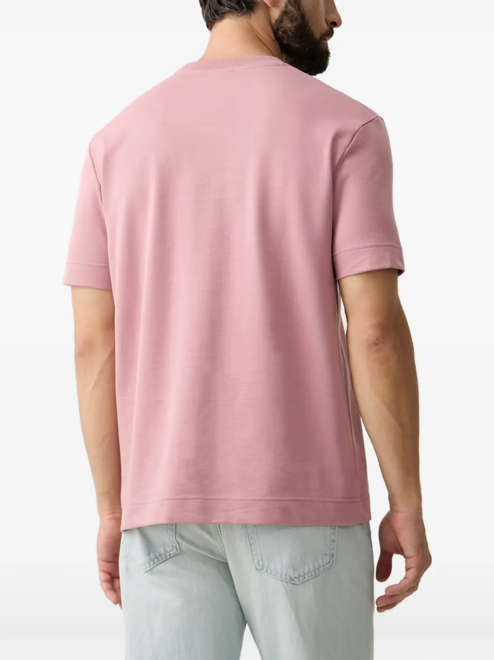 Joop! T-shirt met logo Roze