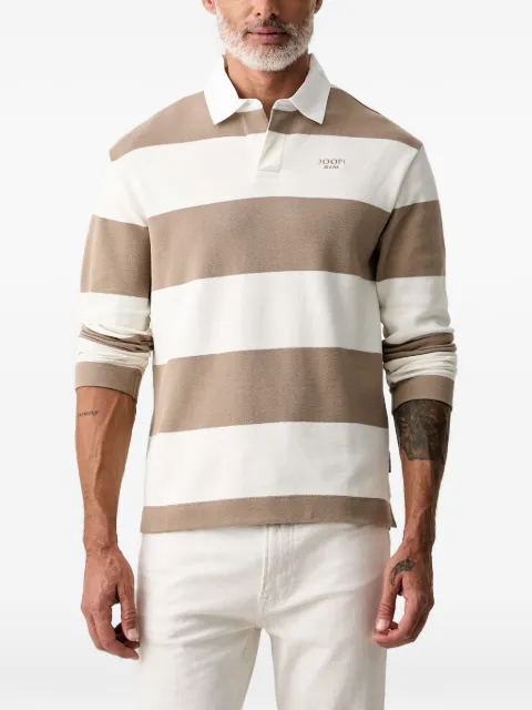 Joop! horizontal-stripe polo shirt
