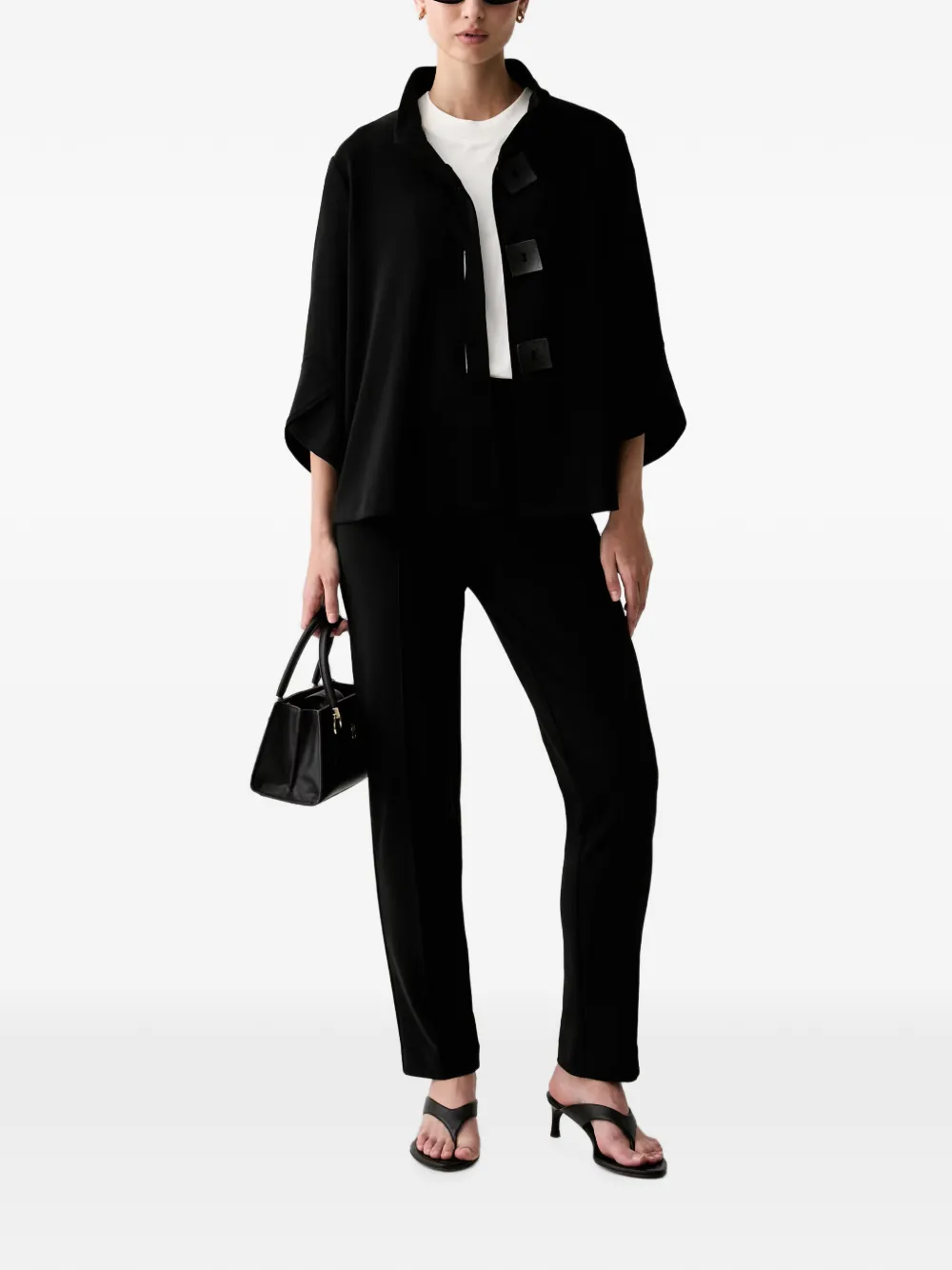 Joseph Ribkoff Slim-fit broek Zwart