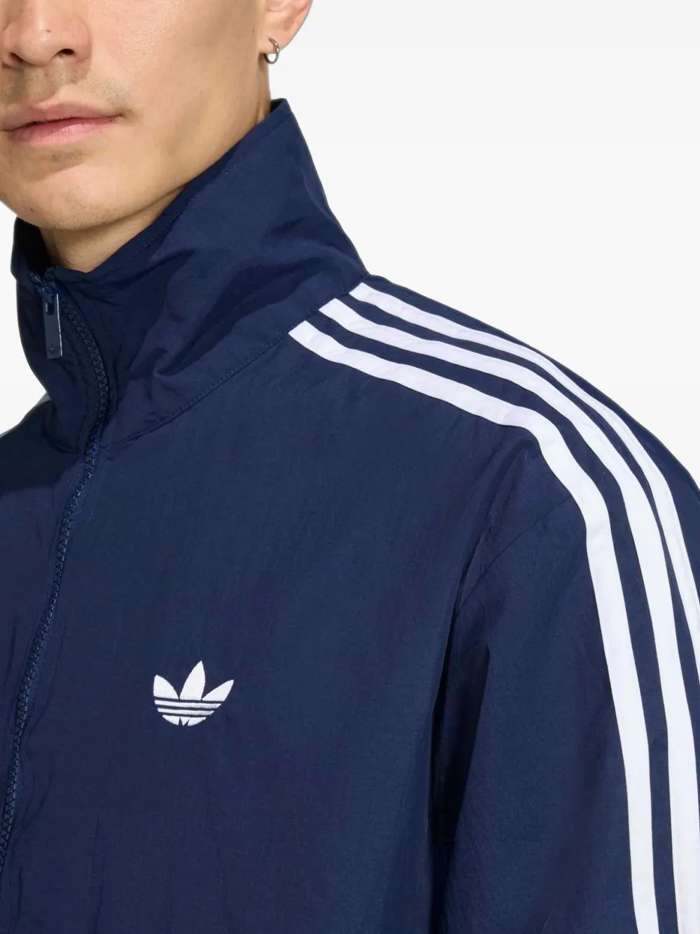 adidas Firebird side-stripe jacket Blauw