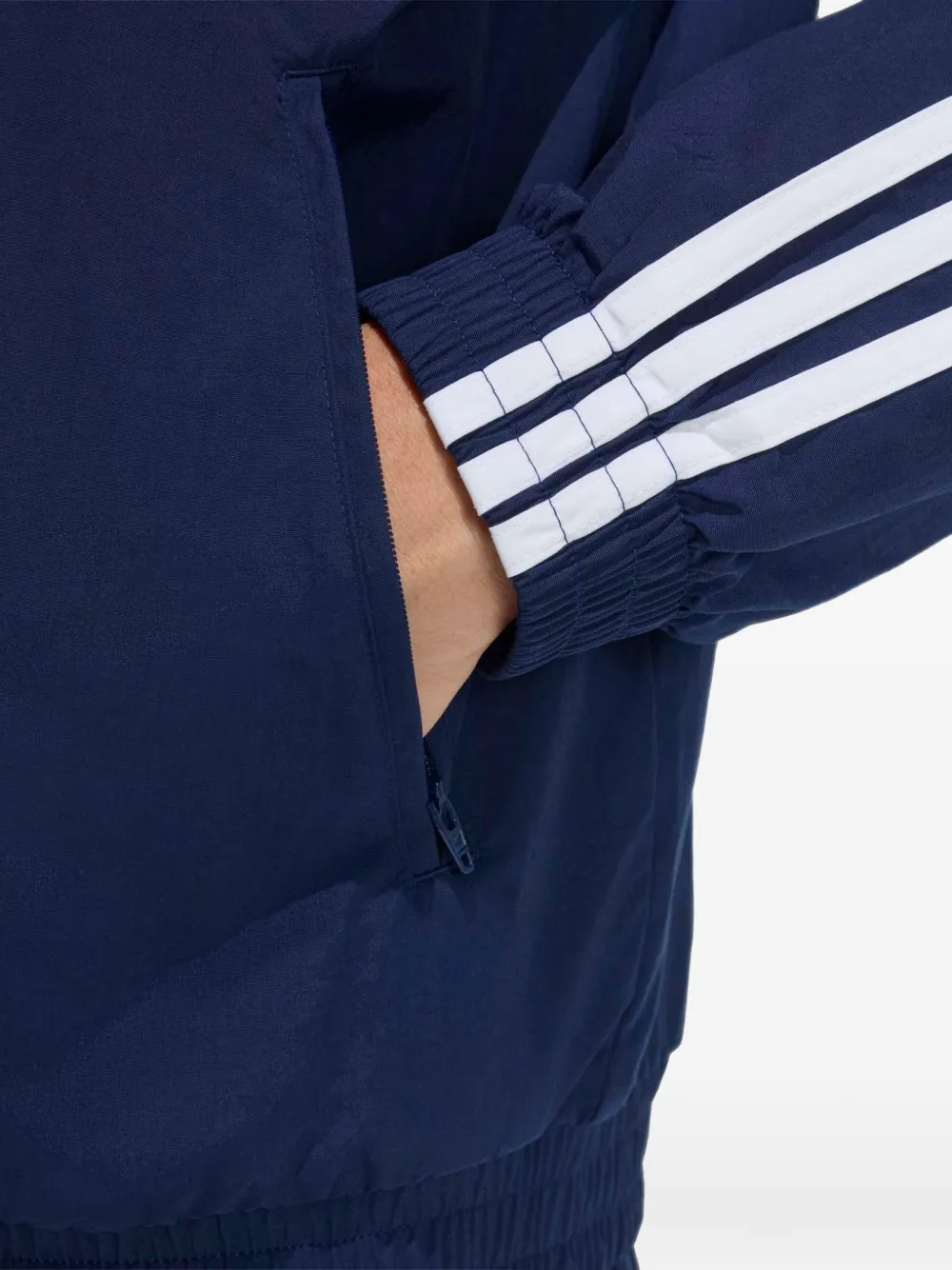 adidas Firebird side-stripe jacket Blauw