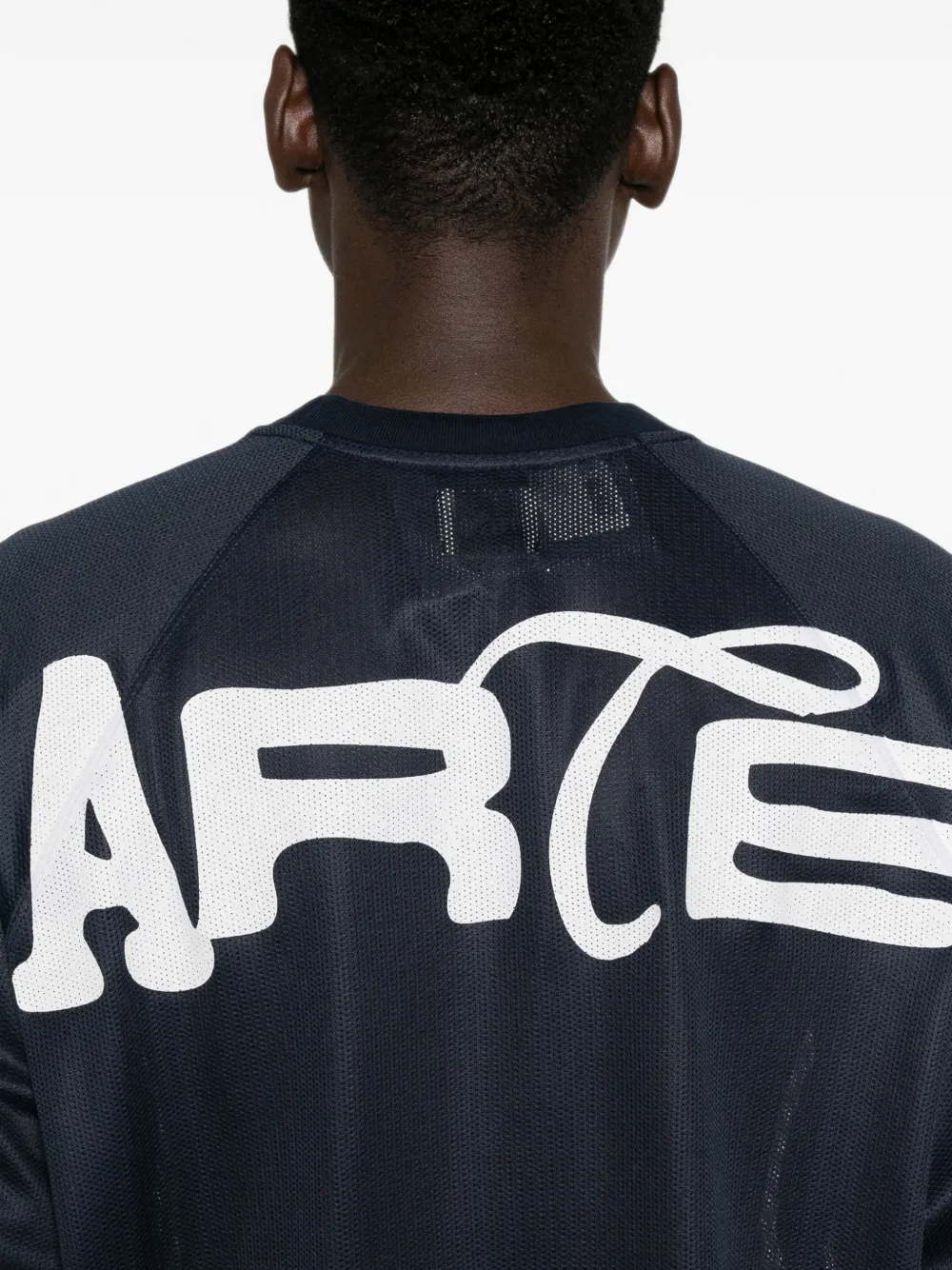 Arte Antwerp T-shirt met logoprint Blauw