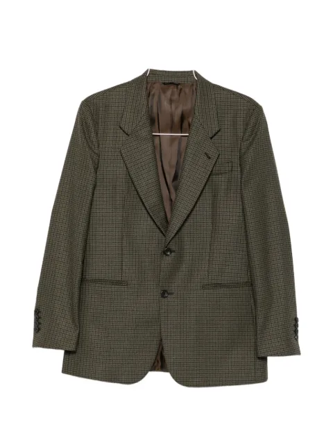 Reveres 1949 houndstooth-pattern single-breasted blazer