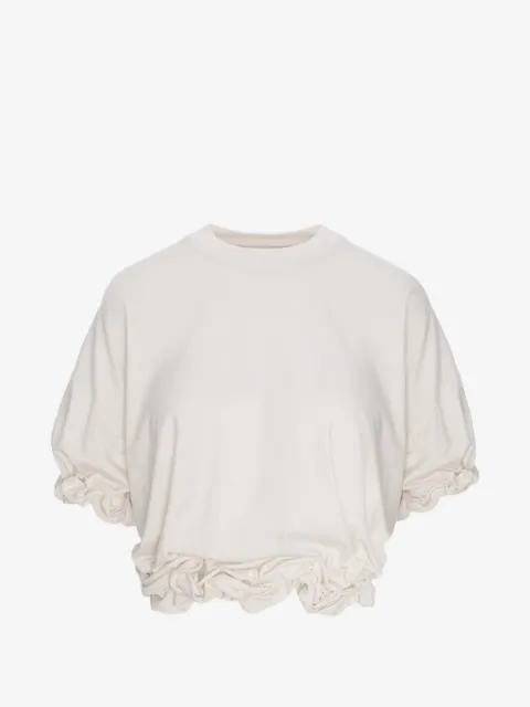 Seen Users Twombly Bloom T-shirt med flæser