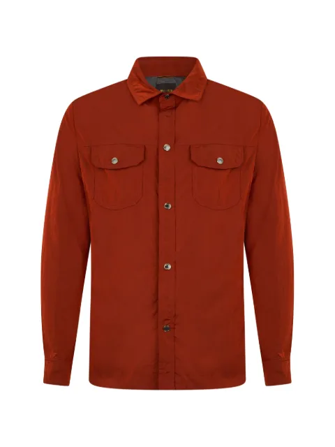 Moorer press-stud shirt jacket