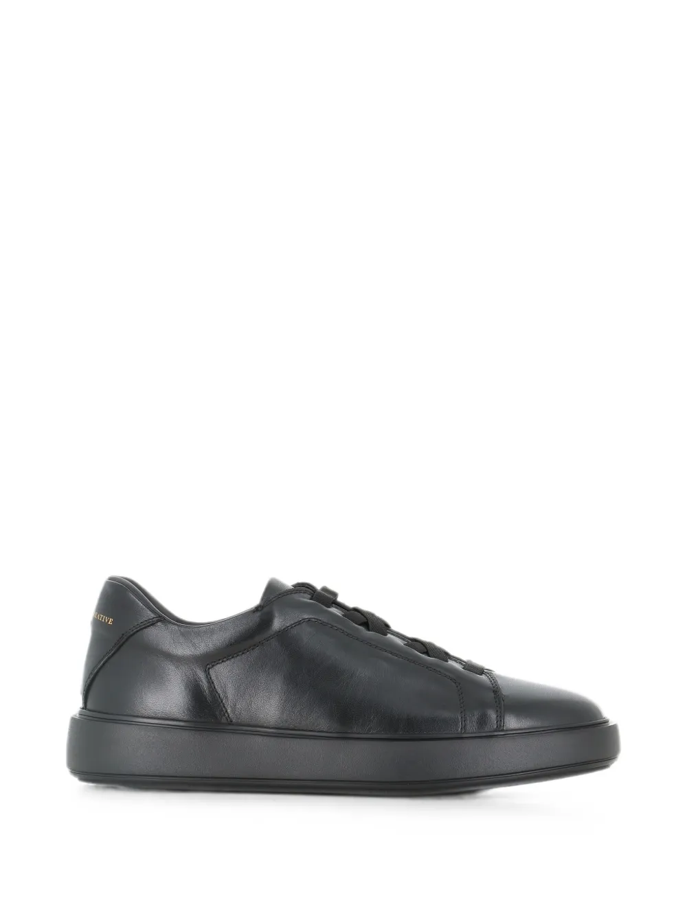 Officine Creative leather lace-up sneakers Zwart