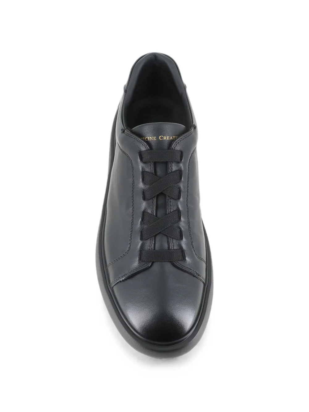Officine Creative leather lace-up sneakers Zwart
