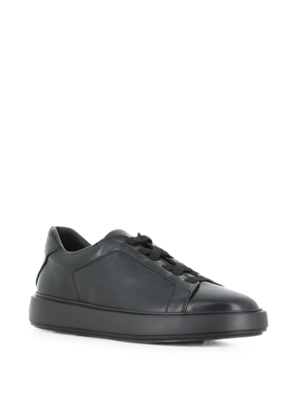 Officine Creative leather lace-up sneakers Zwart
