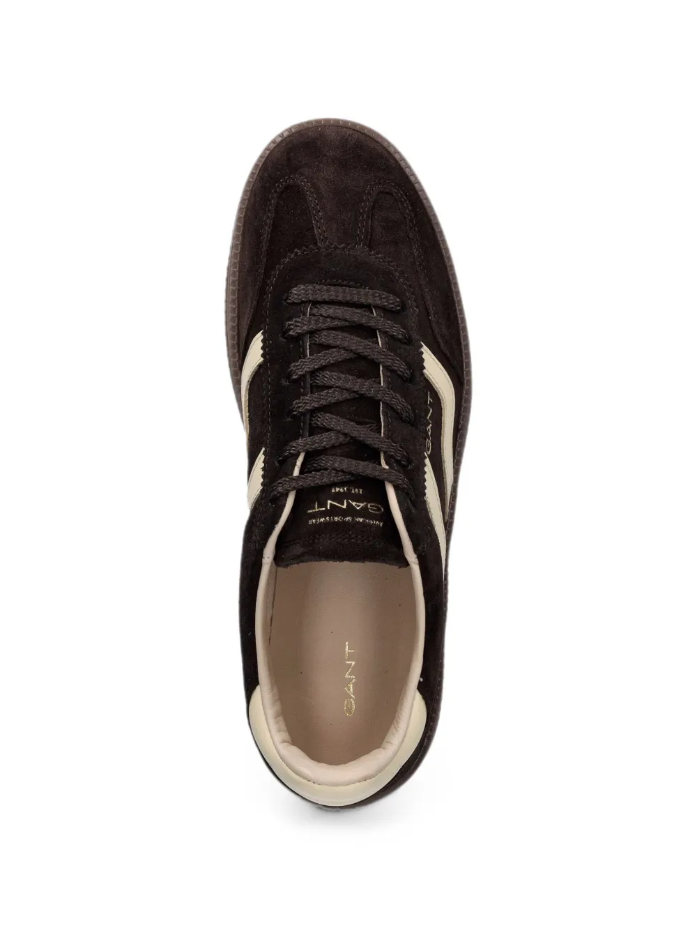 Gant suede platform sneakers Bruin