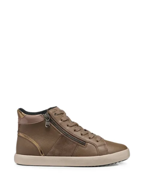 Geox Blomiee panelled high-top sneakers