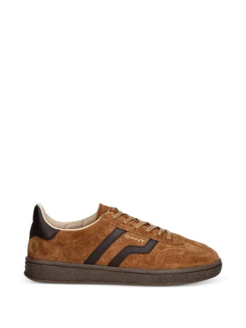 Gant suede-panelled sneakers
