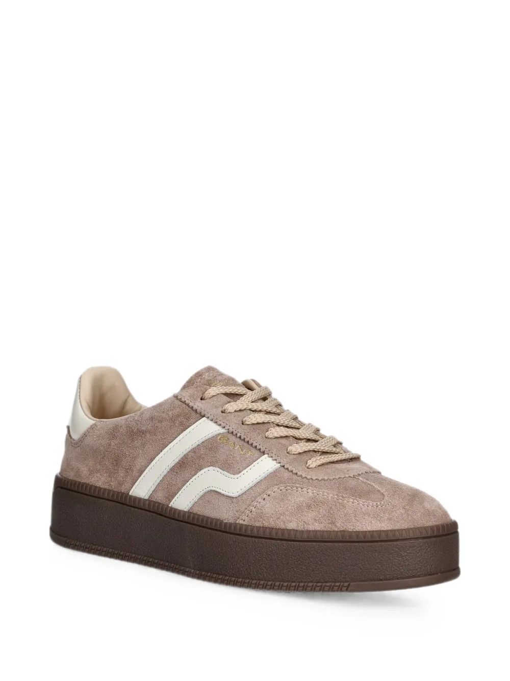Gant suede platform sneakers Bruin