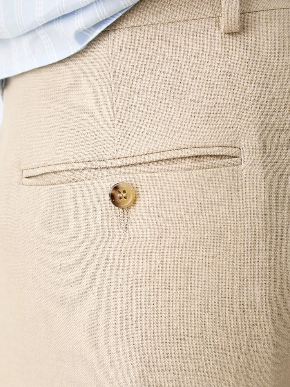Gant Linnen pantalon Beige