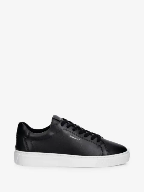 Gant logo-print leather sneakers