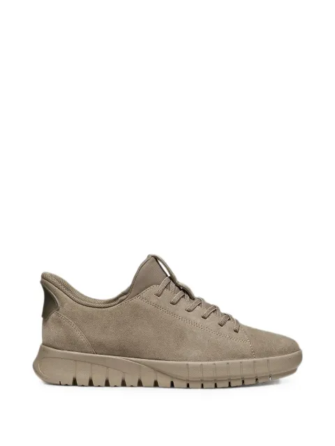 Geox suede lace-up sneakers
