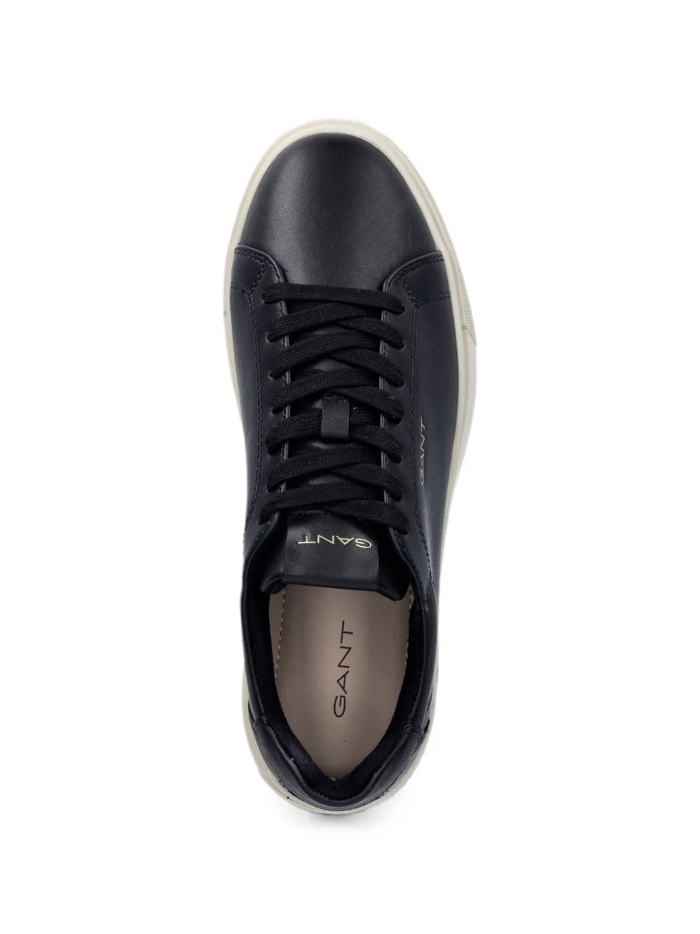 Gant logo-print lace-up sneakers Zwart