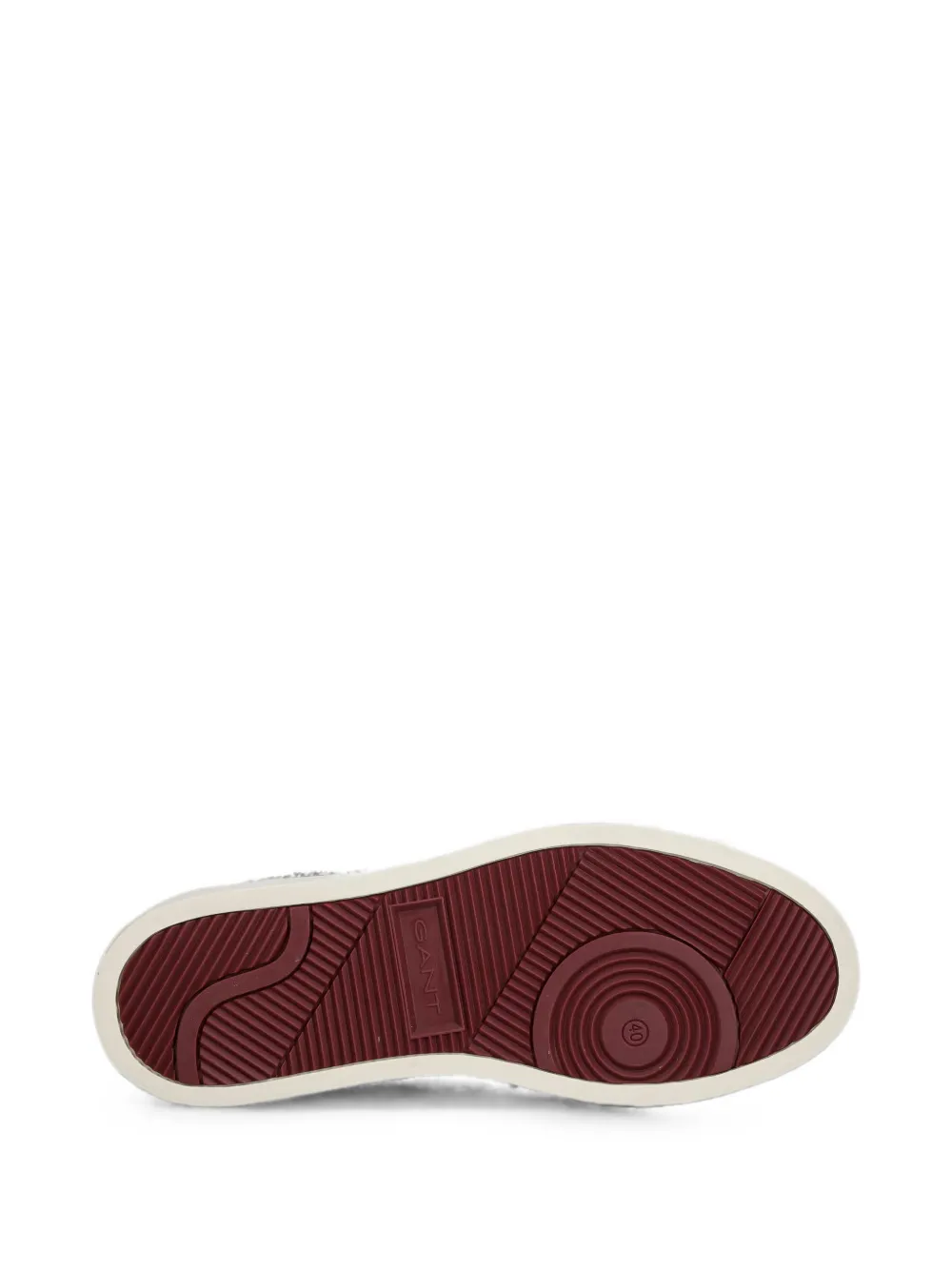Gant logo-print lace-up sneakers Zwart