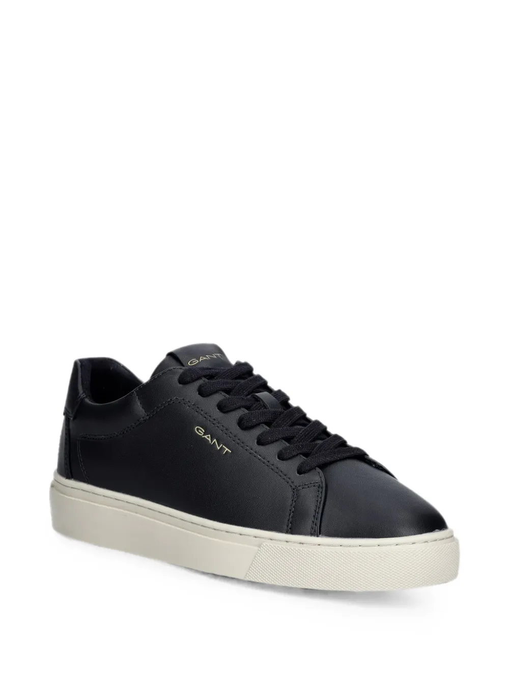 Gant logo-print lace-up sneakers Zwart