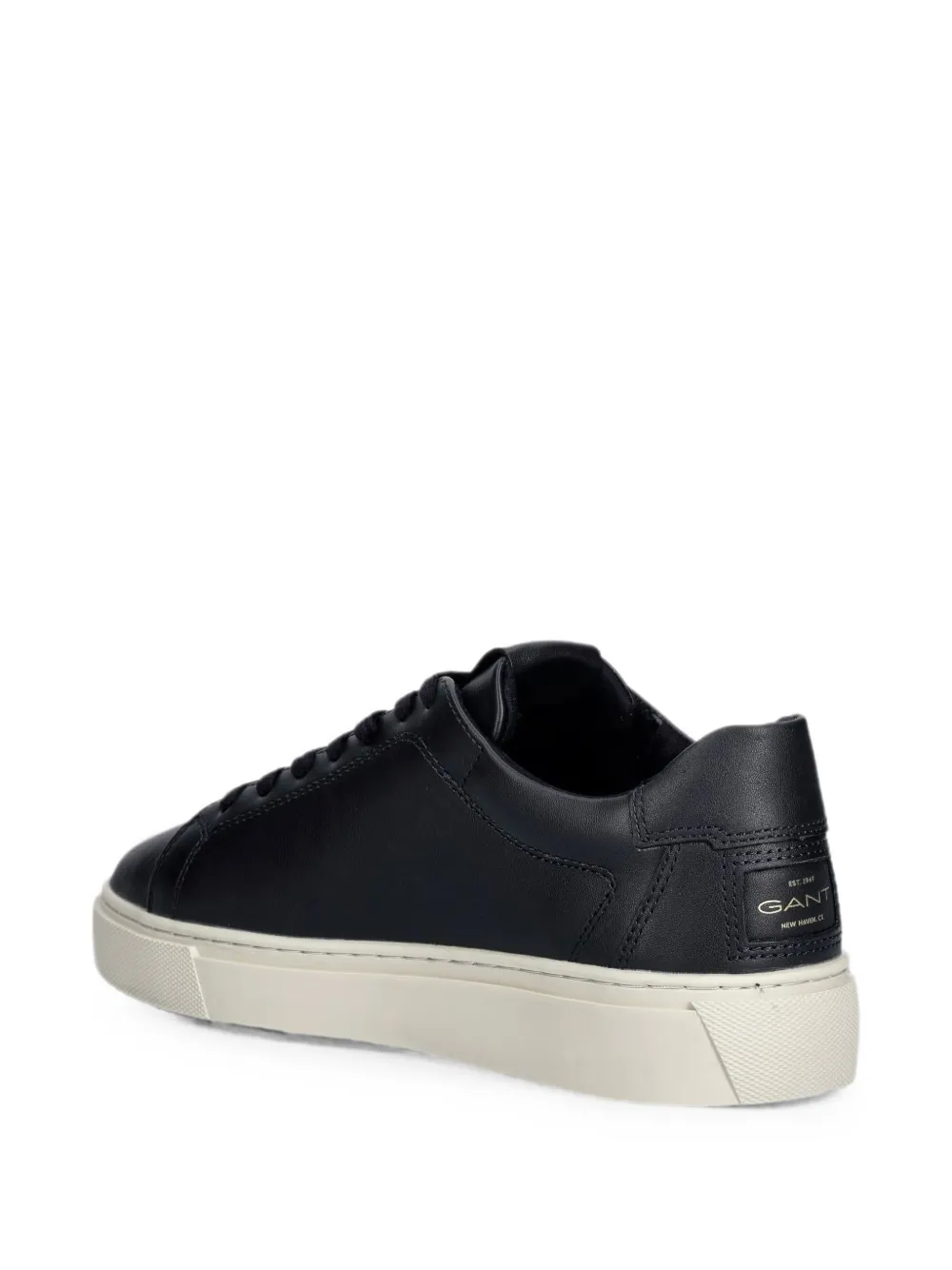 Gant logo-print lace-up sneakers Zwart