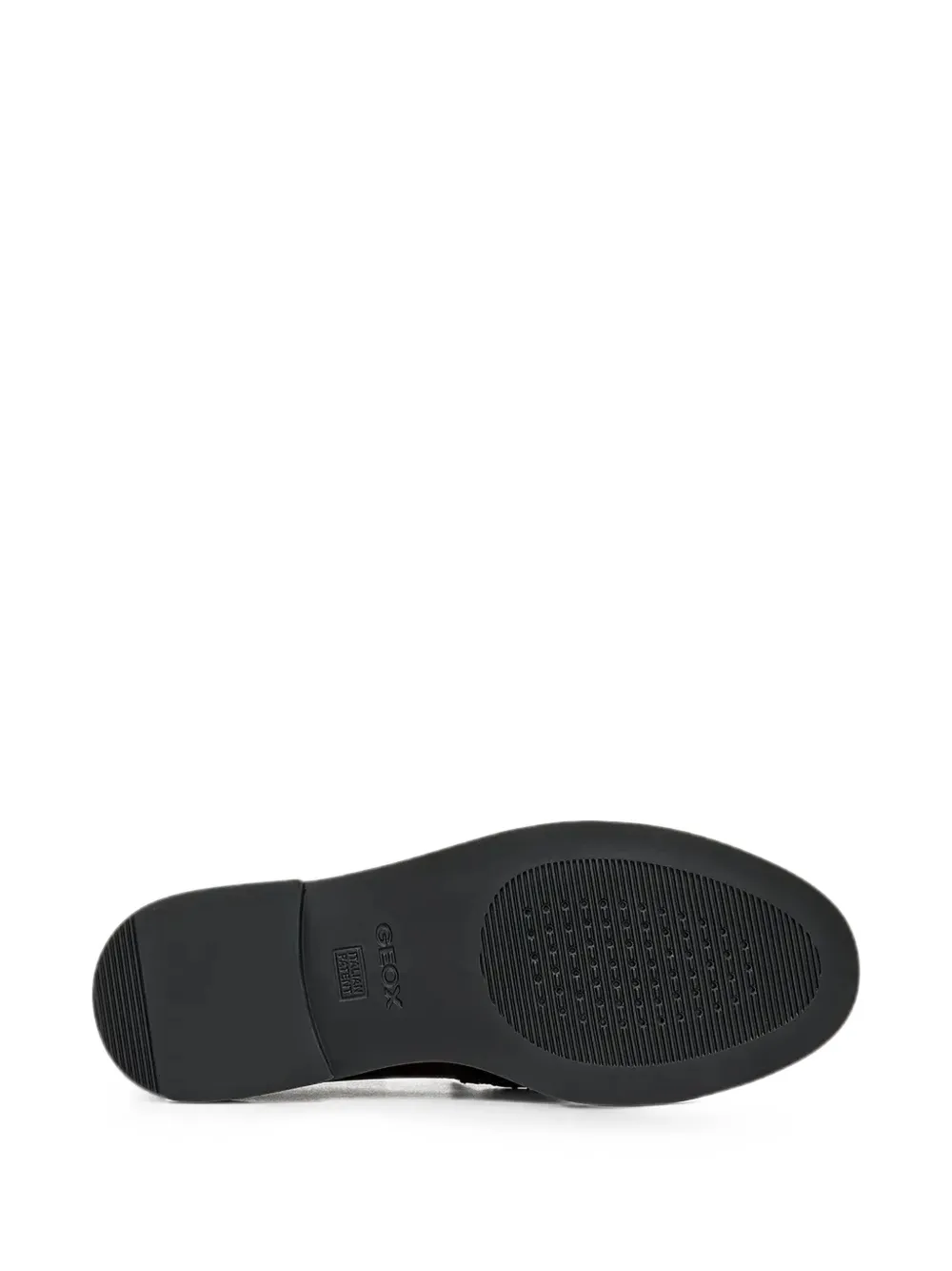 Geox leather penny loafers Rood
