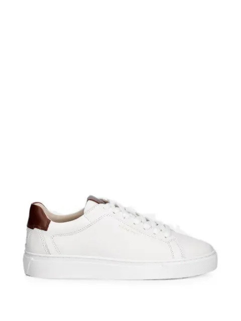 Gant contrast-heel leather sneakers
