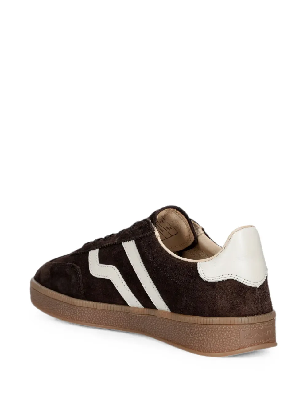 Gant suede panelled sneakers Bruin