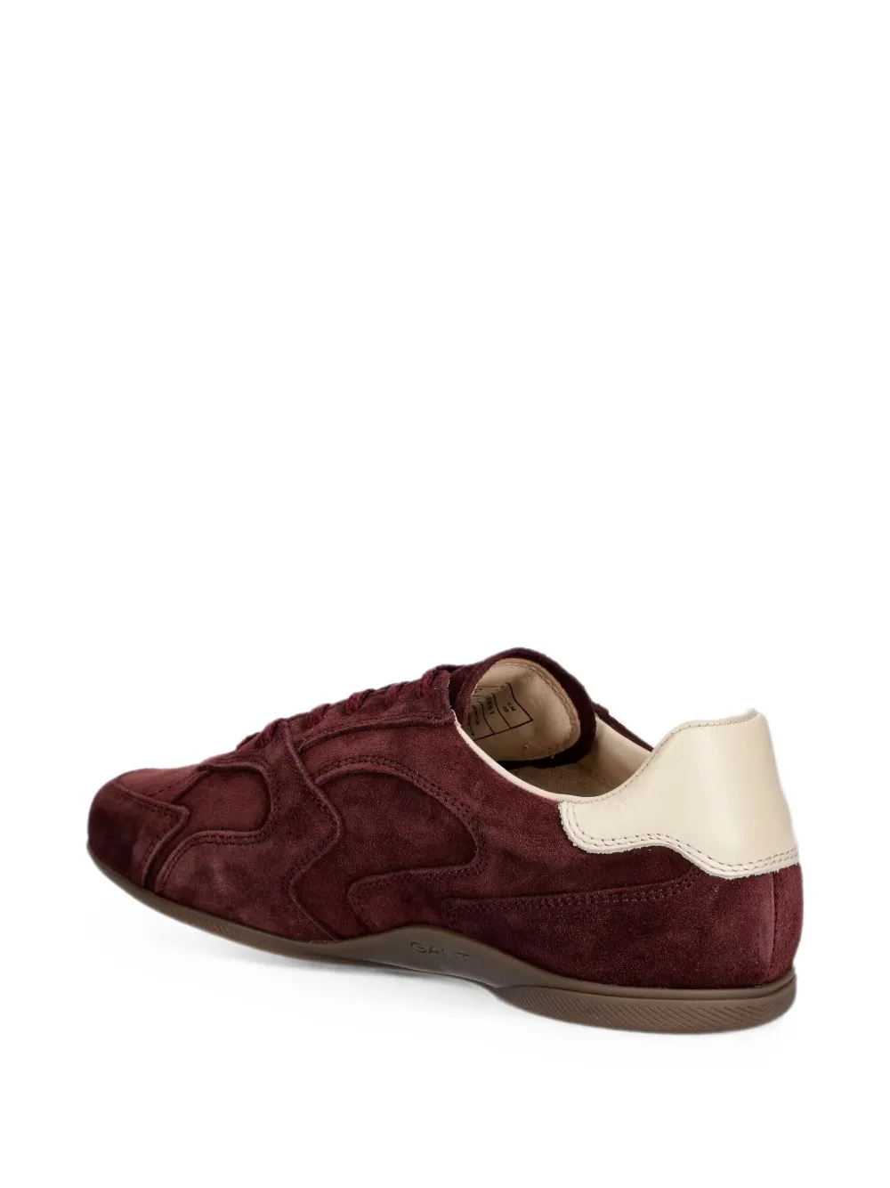 Gant suede panelled sneakers Rood