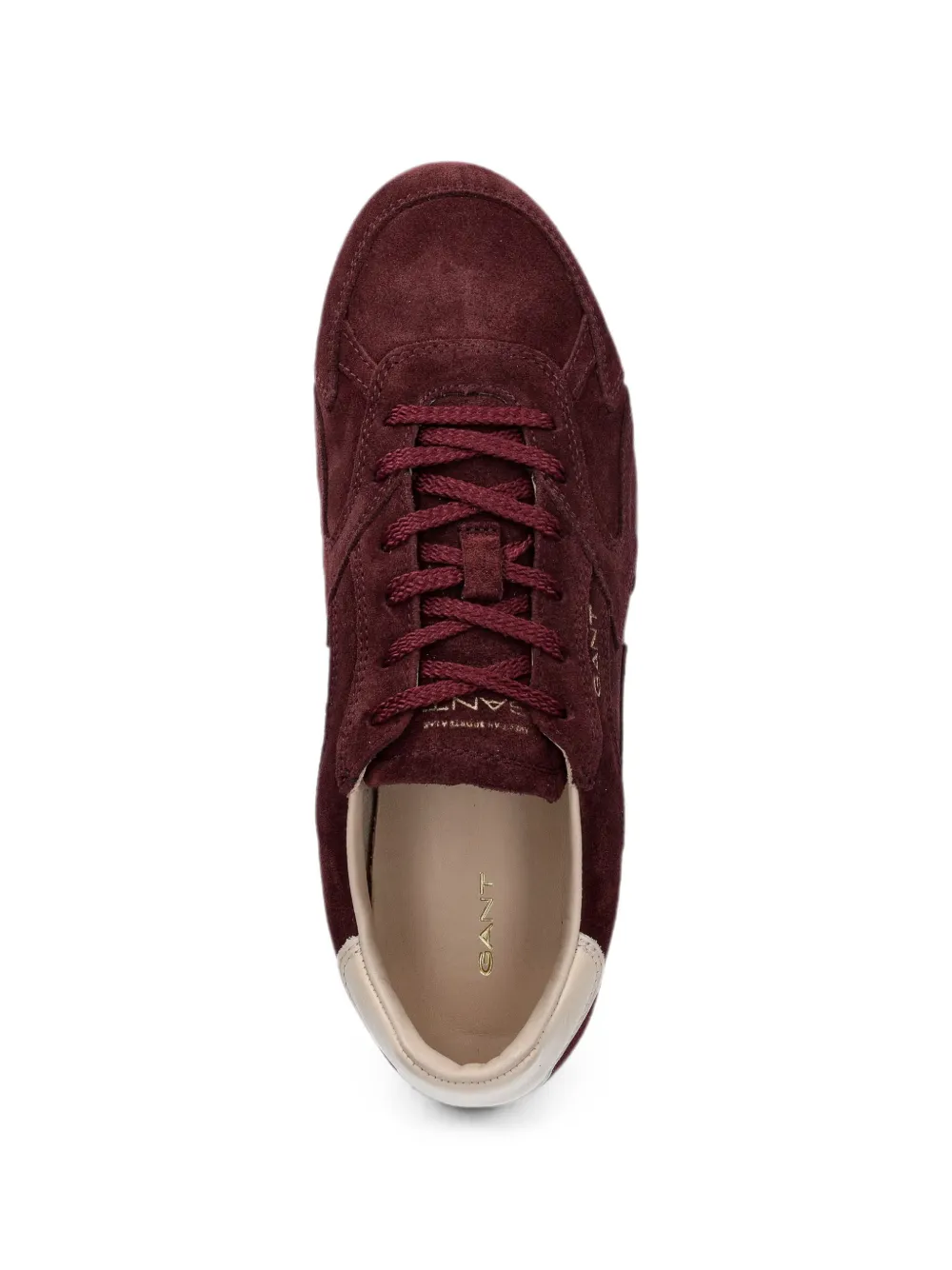 Gant suede panelled sneakers Rood