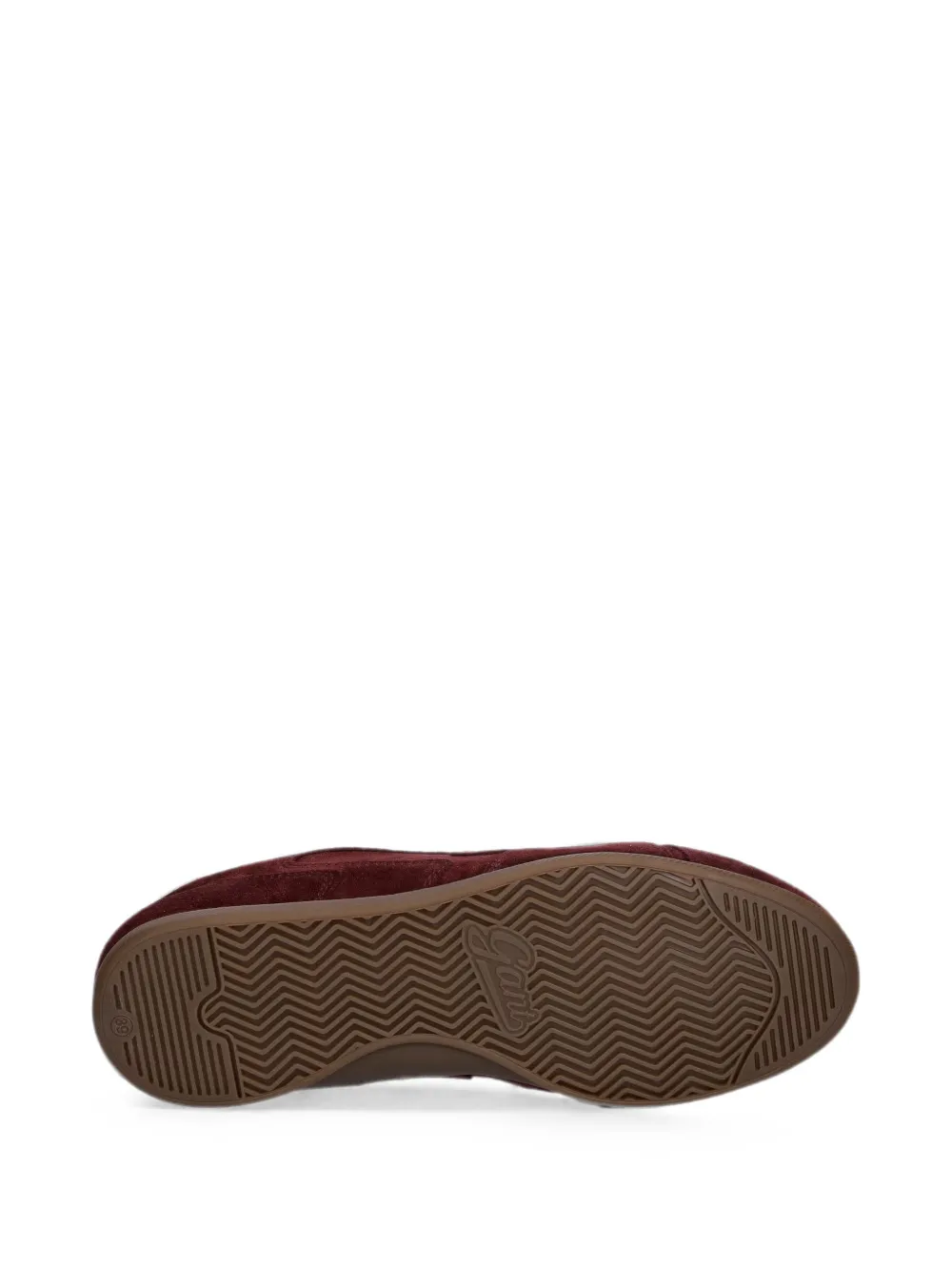Gant suede panelled sneakers Rood