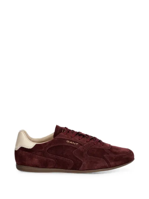 Gant suede panelled sneakers