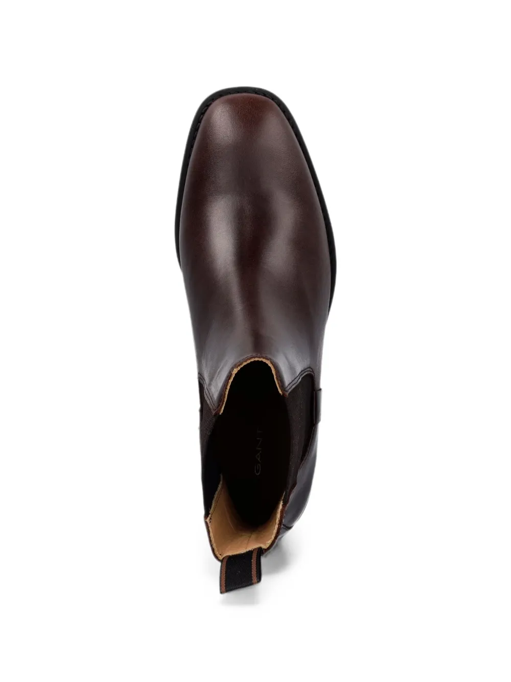 Gant leather elasticated-side ankle boots Bruin