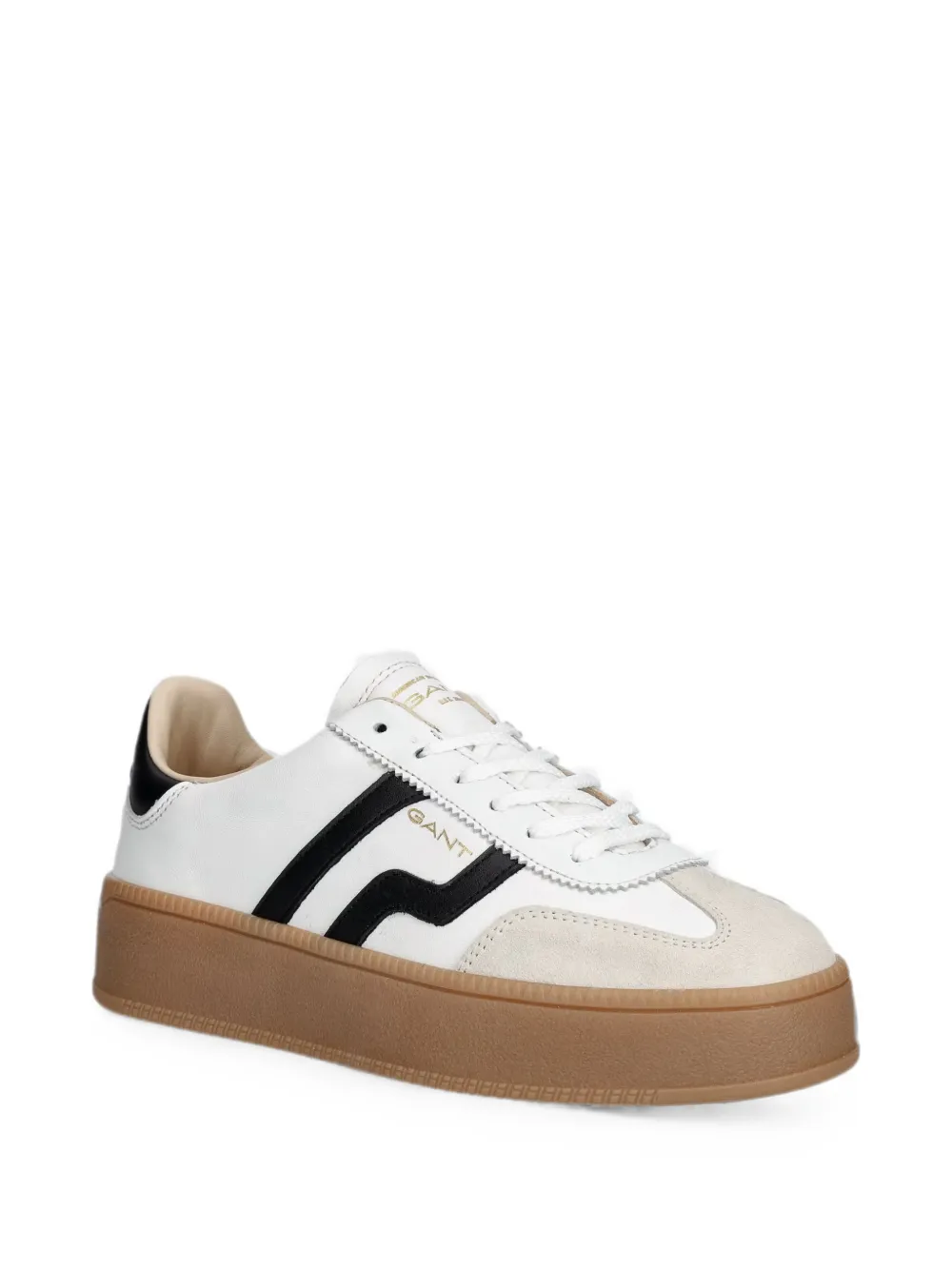 Gant platform lace-up sneakers Wit