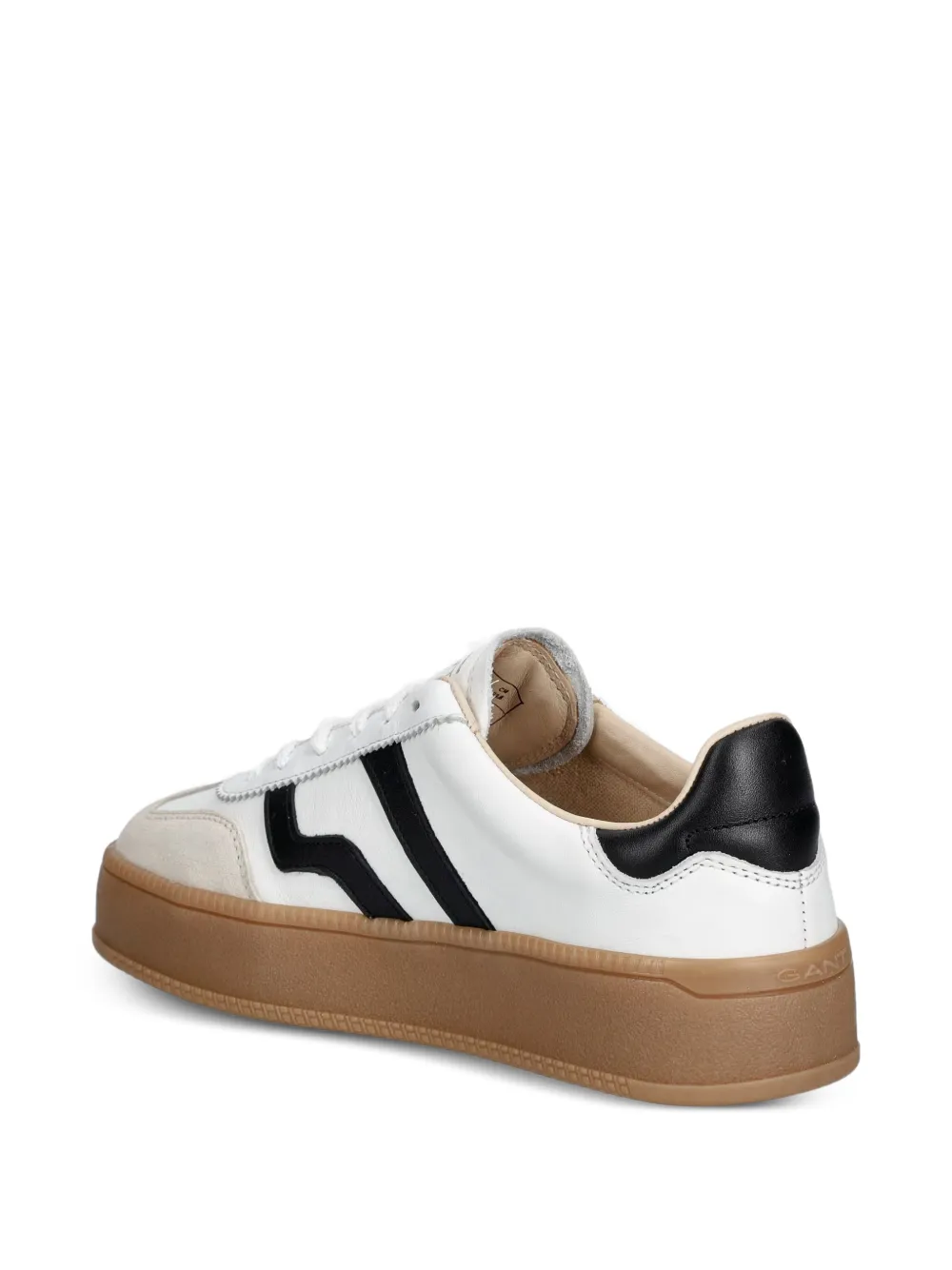 Gant platform lace-up sneakers Wit