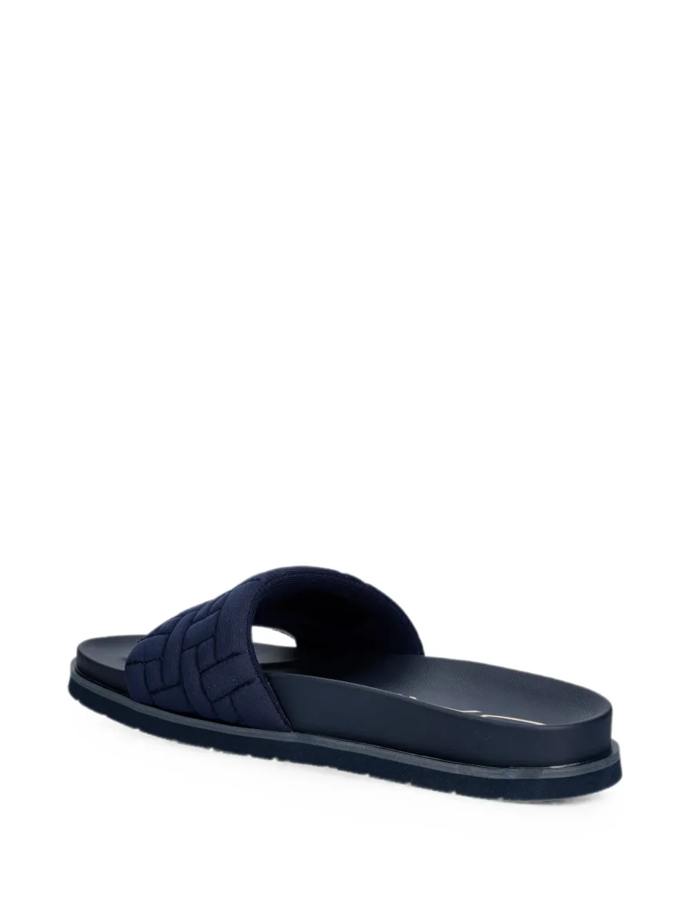 Gant woven-effect slides Blauw