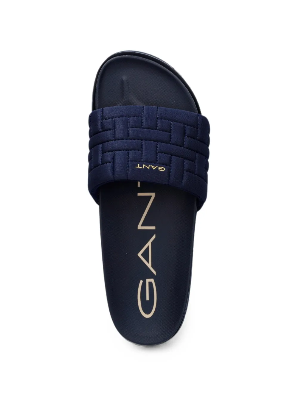 Gant woven-effect slides Blauw