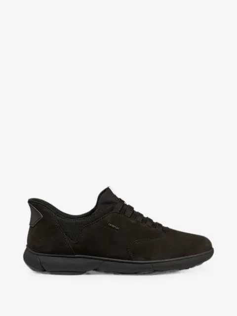 Geox Nebula 2.0 suede-finish lace-up sneakers