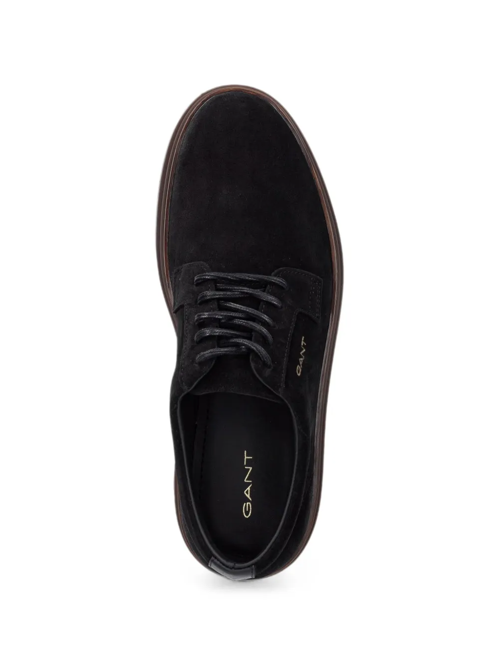 Gant suede lace-up sneakers Zwart