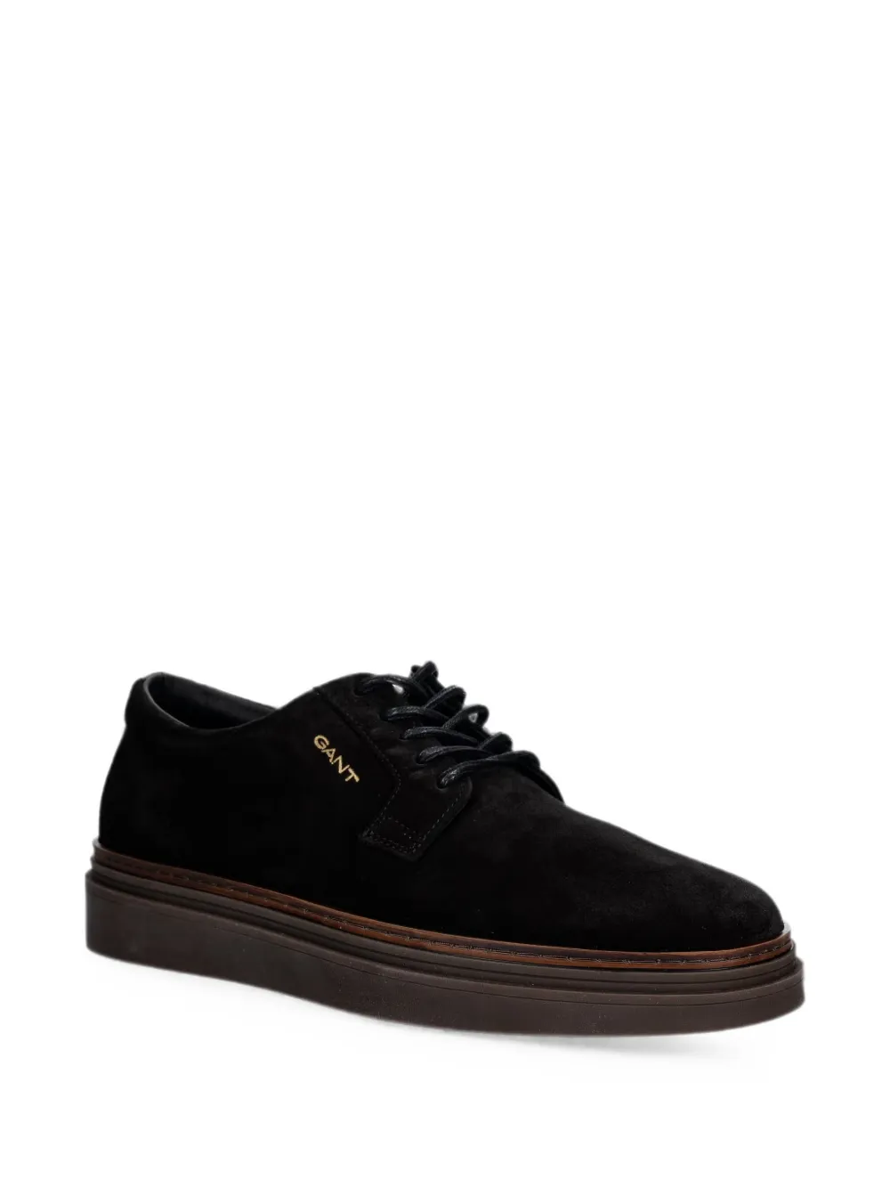 Gant suede lace-up sneakers Zwart