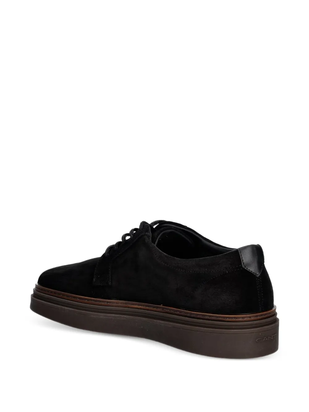 Gant suede lace-up sneakers Zwart