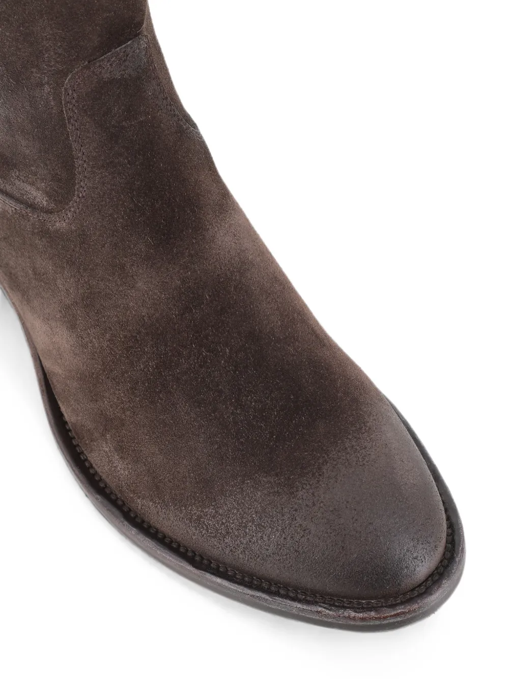 Officine Creative suede ankle boots Bruin