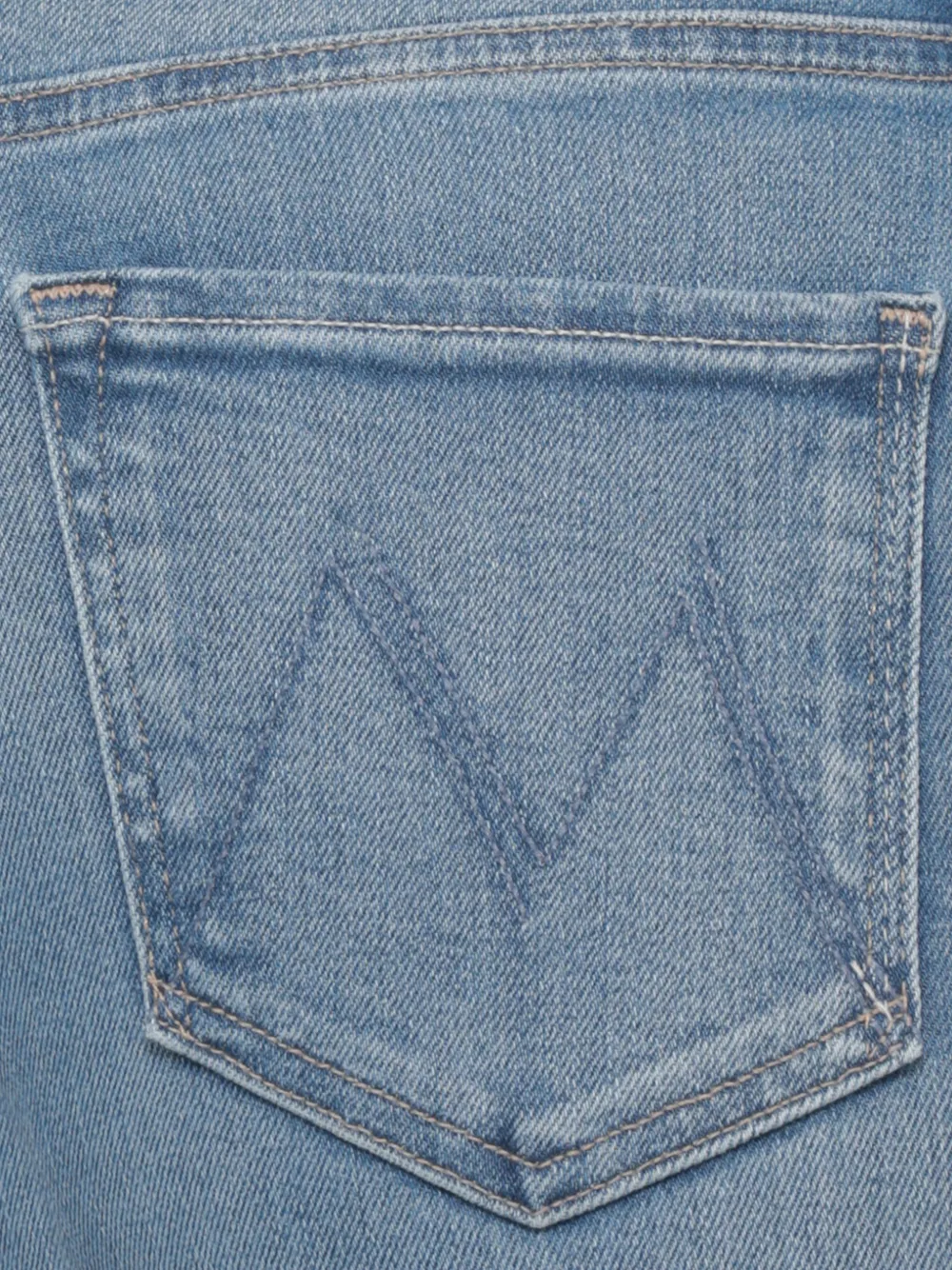 MOTHER The Mid Rise straight jeans Blauw