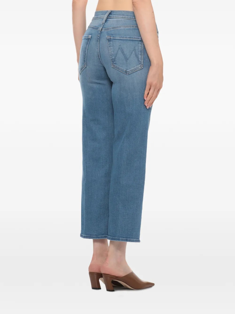 MOTHER The Mid Rise straight jeans Blauw